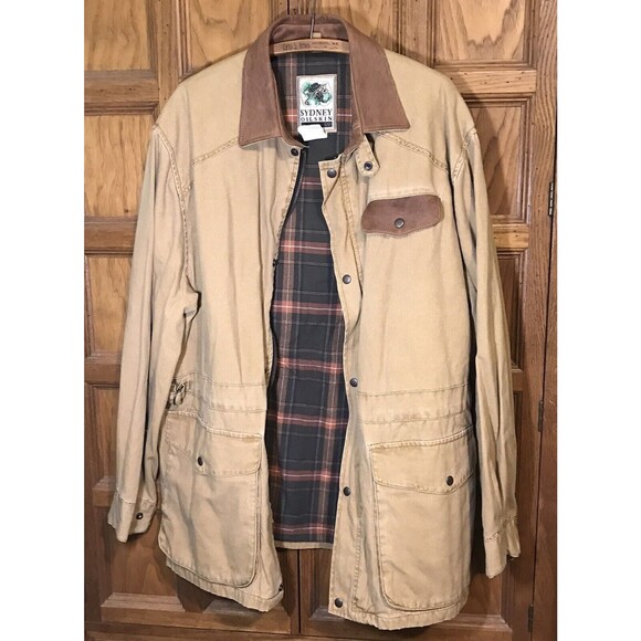 Sydney Oilskin Clothing Co. Canvas Chore or Riding Coat Men's XXL Blanket Lined - Picture 1 of 16